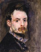 Pierre Renoir Self-Portrait oil